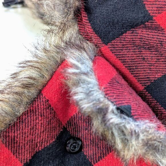 SA Company Red & Black Buffalo Plaid Trapper Hat main image 14